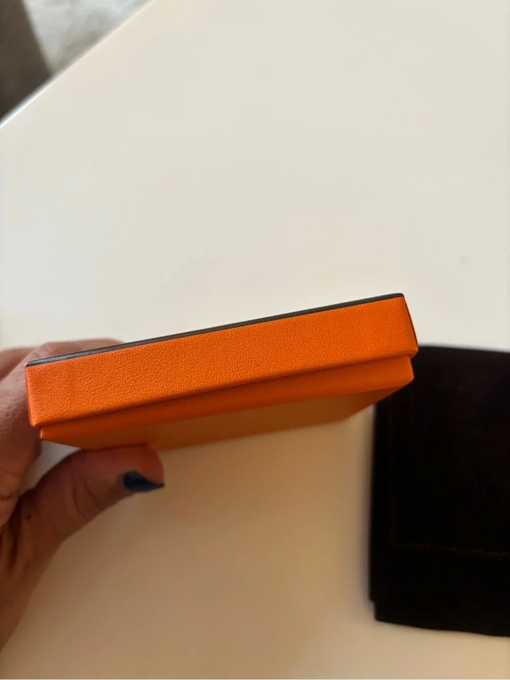 Hermès Uni Red Enamel Double Bangle Bracelet